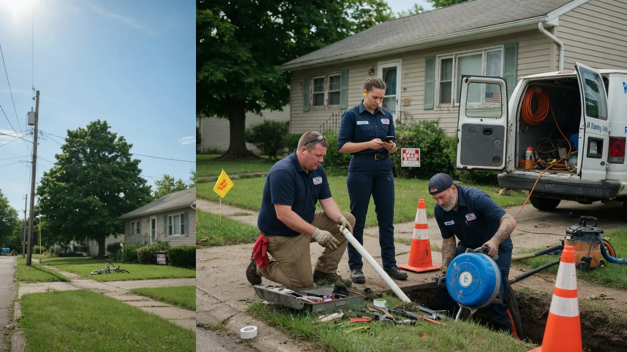 Sewer Line Repair in Swanville, MN near me